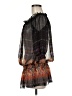 Tramp 100% Polyester Brown Casual Dress Size M - photo 5