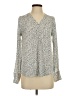 Maison d' Amelie Polka Dots Ivory Long Sleeve Blouse Size XS - photo 1
