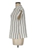 Forever 21 Stripes Gray Sleeveless Blouse Size M - photo 5