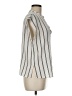 Forever 21 Stripes Gray Sleeveless Blouse Size M - photo 4