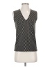 DKNY 100% Polyester Black Sleeveless Blouse Size S - photo 1