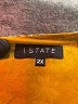 1.State 100% Polyester Yellow 3/4 Sleeve Blouse Size 2X - photo 7