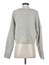 Urban Outfitters Metallic Silver Pullover Sweater Size S - photo 2