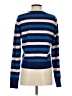 Reformation Stripes Blue Cashmere Pullover Sweater Size S - photo 2