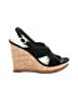 Diane von Furstenberg Black Wedges Size 9 - photo 1