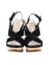 Diane von Furstenberg Black Wedges Size 9 - photo 2