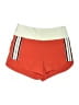 Athleta Color Block Red Athletic Shorts Size 2 - photo 1