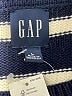 Gap 100% Cotton Stripes Blue Pullover Sweater Size L - photo 7