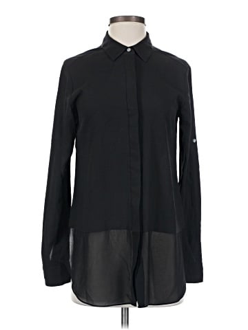 DKNYC Long Sleeve Blouse (view 1)