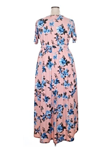 Pink Blush Casual Dress (view 2)