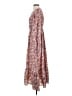 Unbranded 100% Polyester Paisley Brown Casual Dress Size M - photo 5
