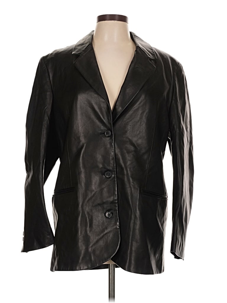 Pre-owned The Kooples Blazer Jacket In Black