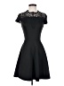 Jodi Kristopher Hearts Black Cocktail Dress Size 1 - photo 1