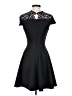 Jodi Kristopher Hearts Black Cocktail Dress Size 1 - photo 2