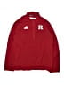 Adidas 100% Polyester Red Track Jacket Size S (kids) - photo 1