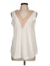 Unbranded Ivory Sleeveless Blouse Size L - photo 1