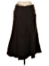 Burning Torch Chevron-herringbone Brown Wool Skirt Size 4 - photo 1