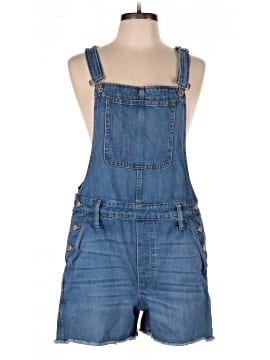 Madewell Adirondack Short Overalls in Denville Wash
