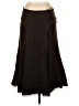 Burning Torch Chevron-herringbone Brown Wool Skirt Size 4 - photo 2