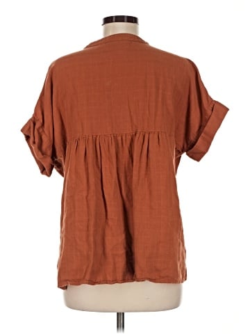 Madewell Lakeline Popover Shirt in Textural Plaid (view 2)