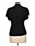 Zara Black Short Sleeve Turtleneck Size L - photo 2