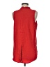 dalia 100% Polyester Red Sleeveless Top Size M - photo 2