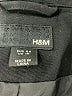 H&M 100% Nylon Black Coat Size 16 - photo 6