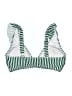 Unbranded Stripes Green Swimsuit Top Size M - photo 2