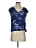 Tiny 100% Rayon Blue Short Sleeve Top Size S - photo 1