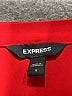 Express 100% Polyester Red Long Sleeve Blouse Size S - photo 7