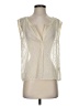 American Eagle Outfitters 100% Polyester Ivory Sleeveless Blouse Size S - photo 1