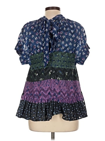 Opening Ceremony Short Sleeve Blouse (view 2)