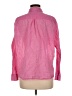 Elan Pink Long Sleeve Button-Down Shirt Size M - photo 2