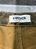 RSQ 100% Cotton Animal Print Brown Jeans Size 27 waist - photo 7