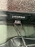 Lamarque 100% Leather Black Leather Skirt Size 6 - photo 3