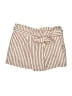 Assorted Brands Stripes Ivory Shorts Size S - photo 1