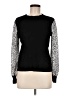 89th & Madison Black Long Sleeve Top Size M - photo 1