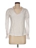 Design History Ivory Long Sleeve Top Size M - photo 1