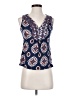 Akemi + Kin 100% Cotton Blue Sleeveless Blouse Size XS - photo 1