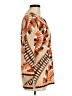 Rafaella 100% Polyester Orange Kimono Size M - photo 4