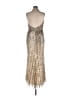 Mac Duggal Silver Cocktail Dress Size 14 - photo 2