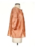 Talbots Orange 3/4 Sleeve Silk Top Size S - photo 4