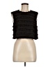 H&M 100% Polyester Black Sleeveless Blouse Size M - photo 1