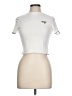 Shein Ivory Short Sleeve Turtleneck Size L - photo 1