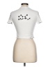 Shein Ivory Short Sleeve Turtleneck Size L - photo 2