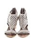 Donald J Pliner Silver Wedges Size 9 - photo 2