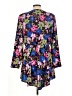 Bar III 100% Polyester Floral Blue Casual Dress Size L - photo 2