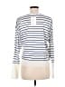 Joie Stripes White Pullover Sweater Size M - photo 2