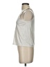 Express Solid Metallic Silver Sleeveless Top Size XS - photo 5