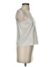Express Solid Metallic Silver Sleeveless Top Size XS - photo 4